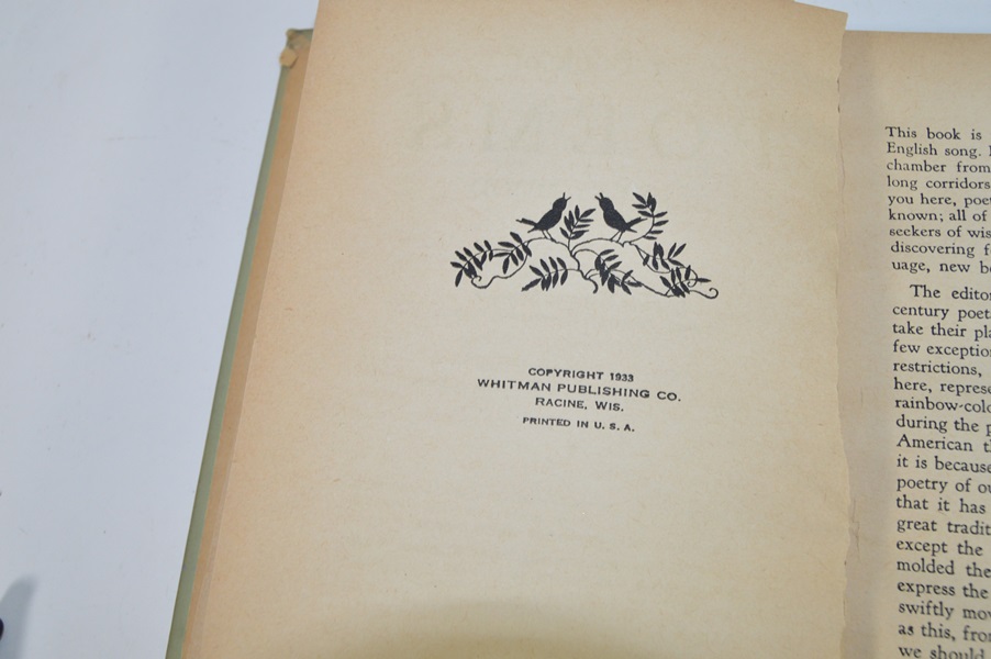 1933 Harriet Monroe-A Book of Poems for Every Mood