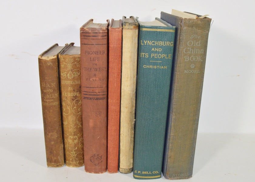 Assortment of Antiquarian Books