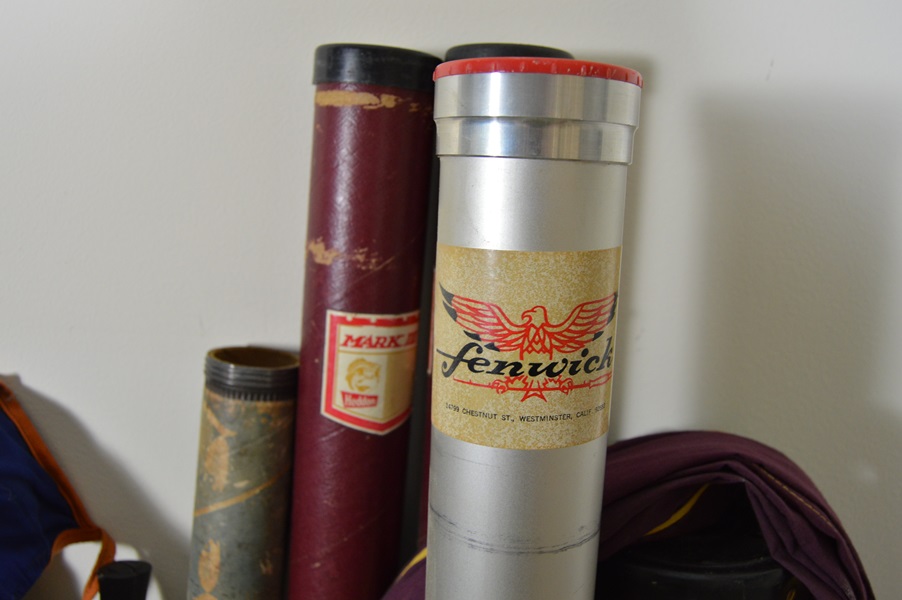 Vintage Fishing Reels and Rods