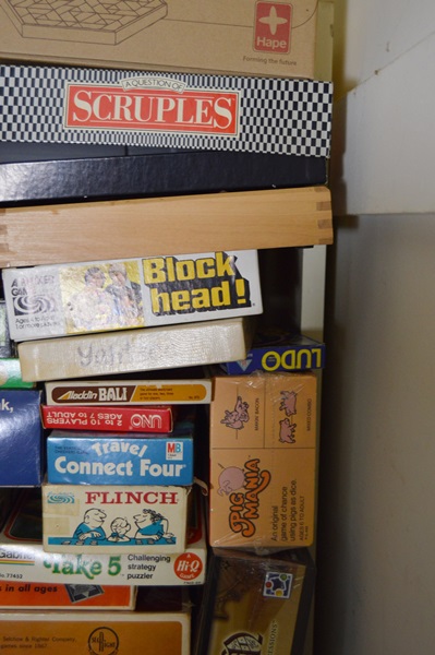 Assortment of Vintage Board Games