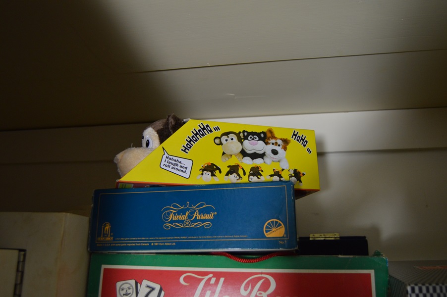 Assortment of Vintage Board Games