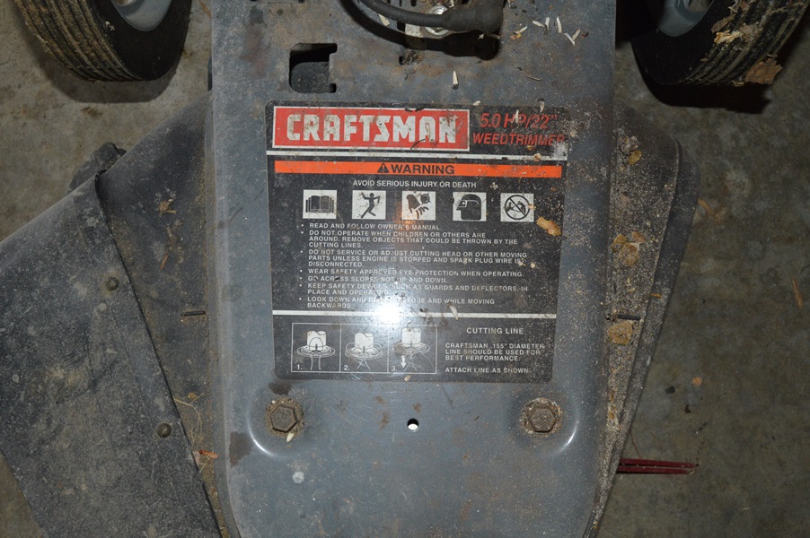 Craftsman 5.0 HP/ 22" Weed Trimmer