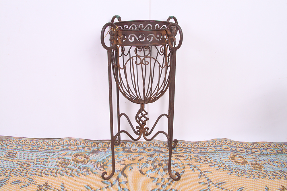 Wrought Iron Plant Stands