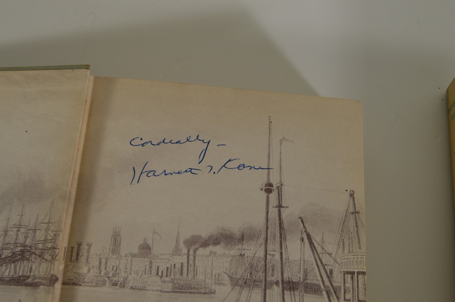 Two Signed Books by Harnett T. Kane