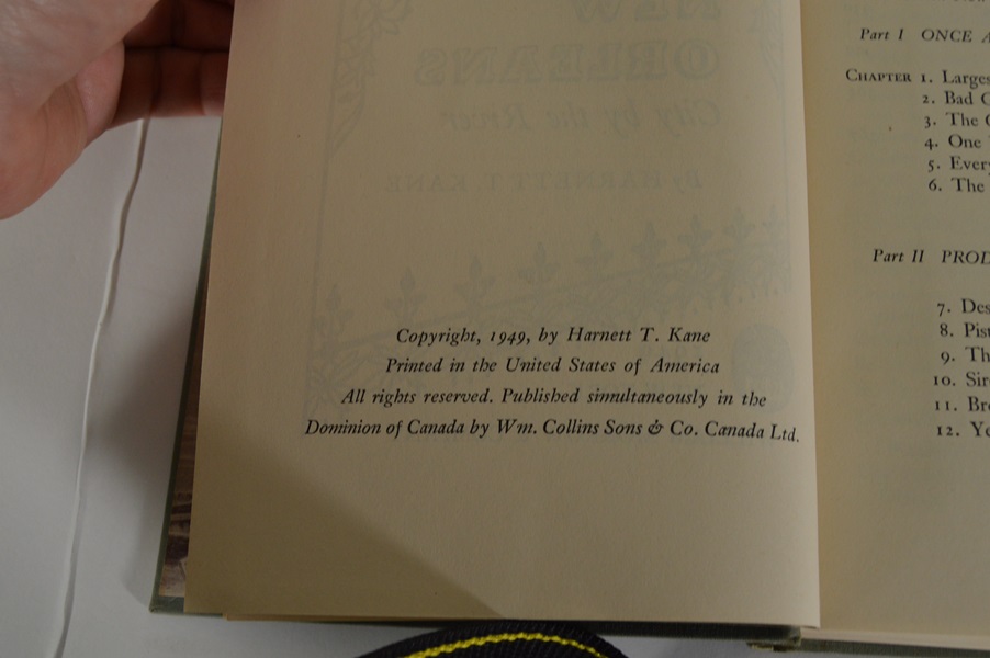 Two Signed Books by Harnett T. Kane