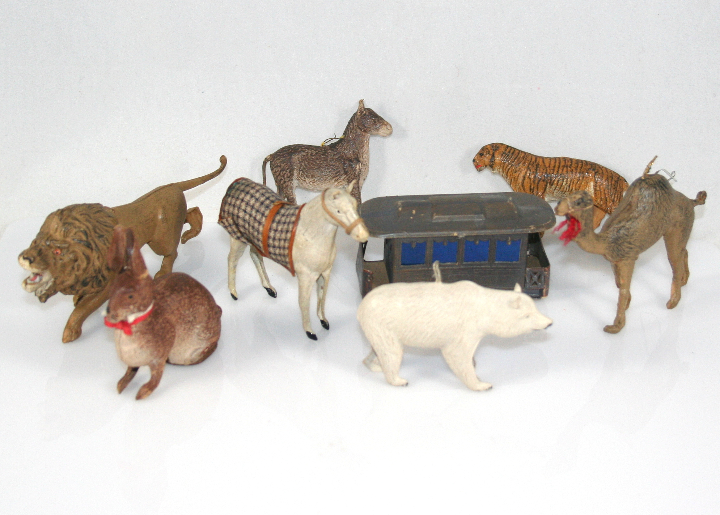 Vintage German Cardboard Figures