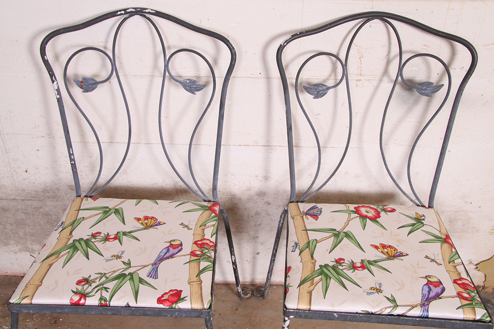 Black Wrought Iron Outdoor Furniture