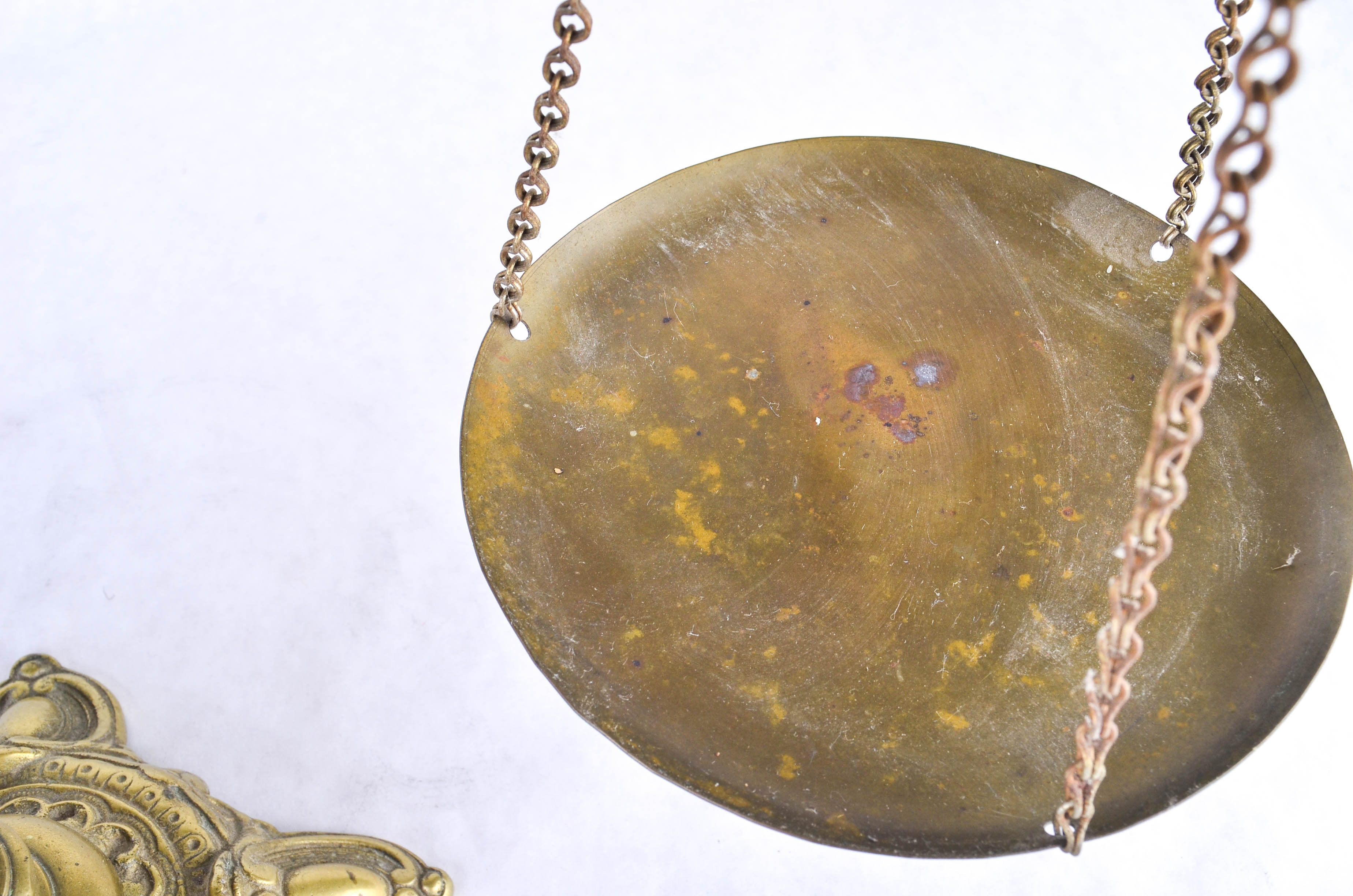 Vintage Brass Balance Scale