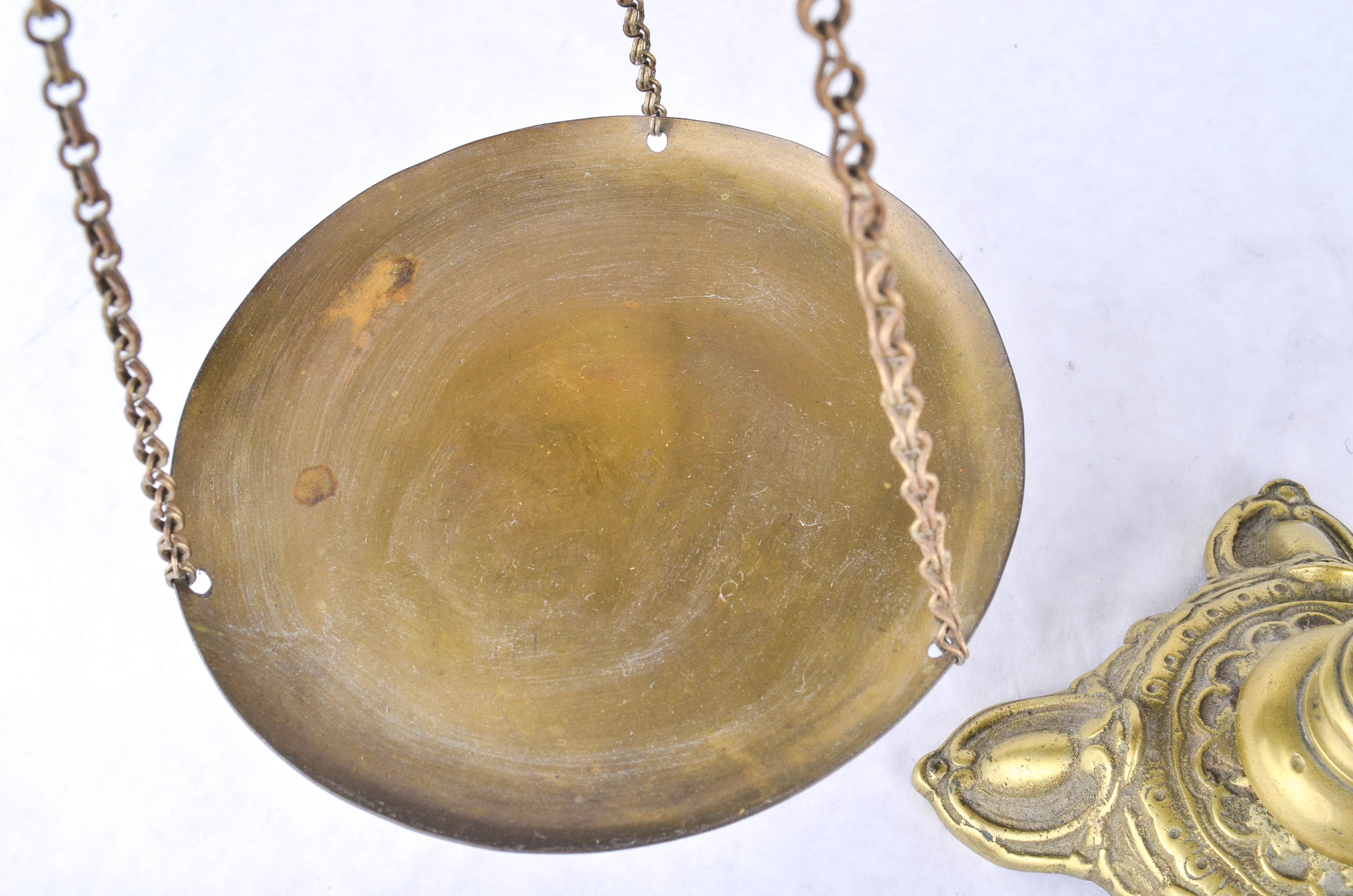 Vintage Brass Balance Scale