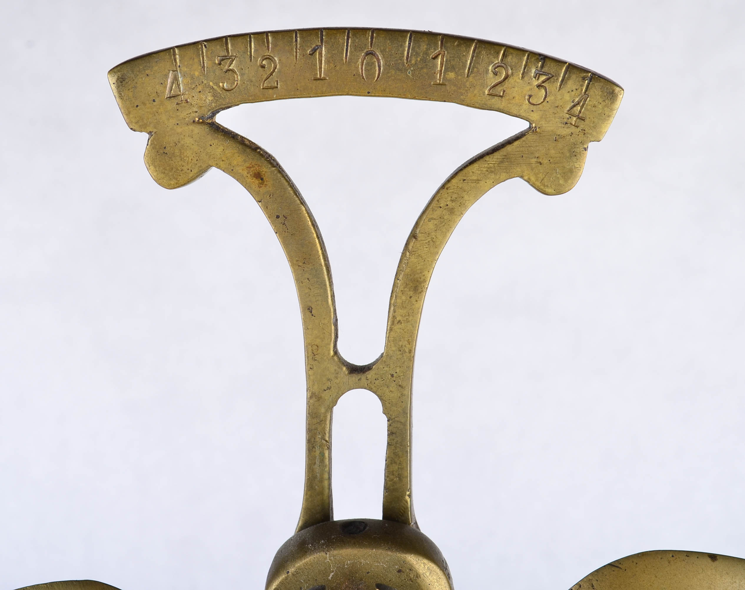Vintage Brass Balance Scale