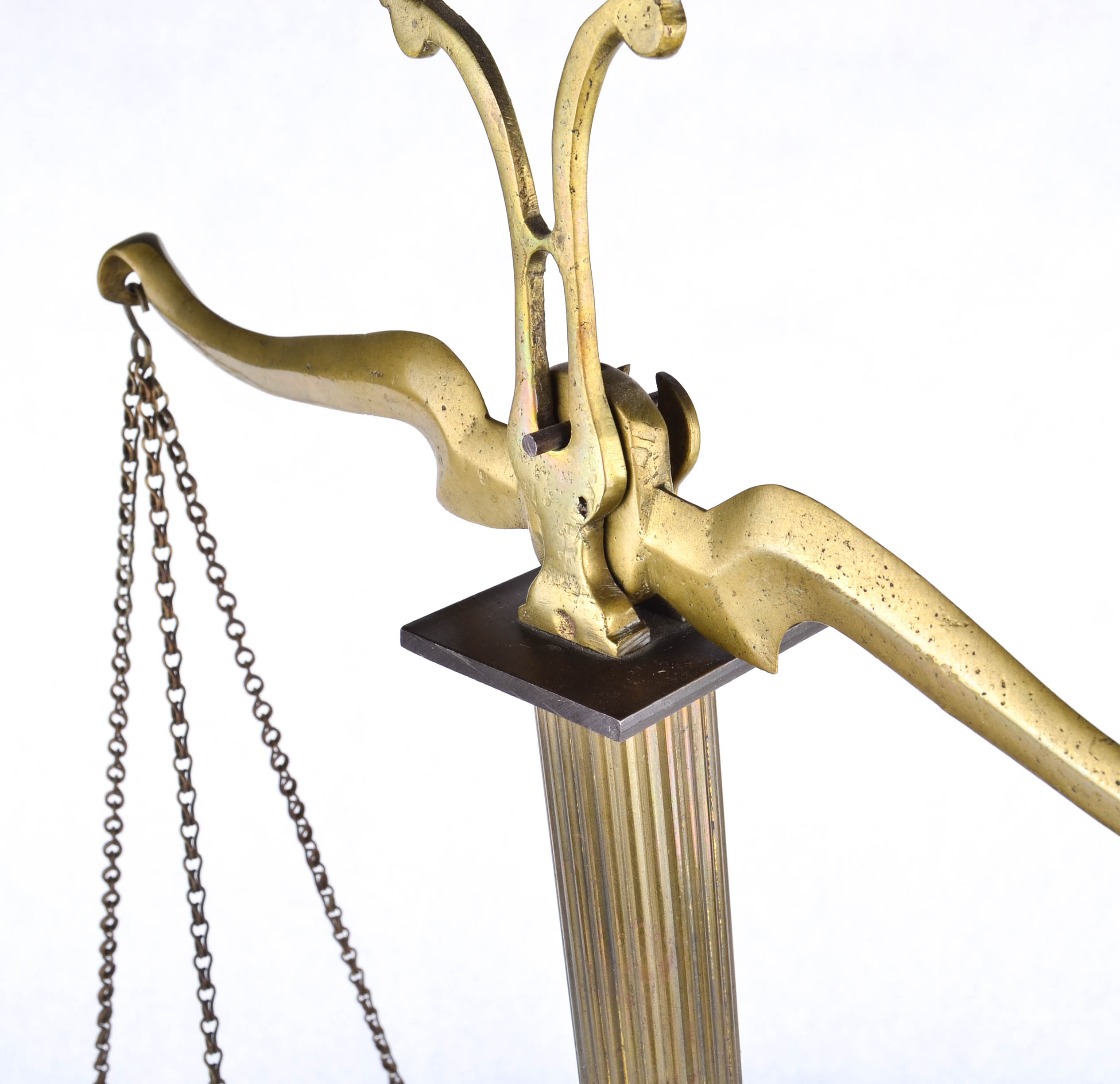 Vintage Brass Balance Scale