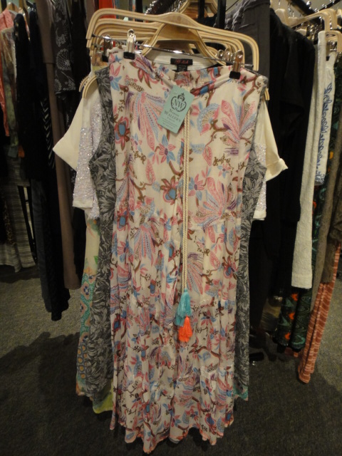 Clothing Rack Filled With New Women's Designer Clothes Size "M"