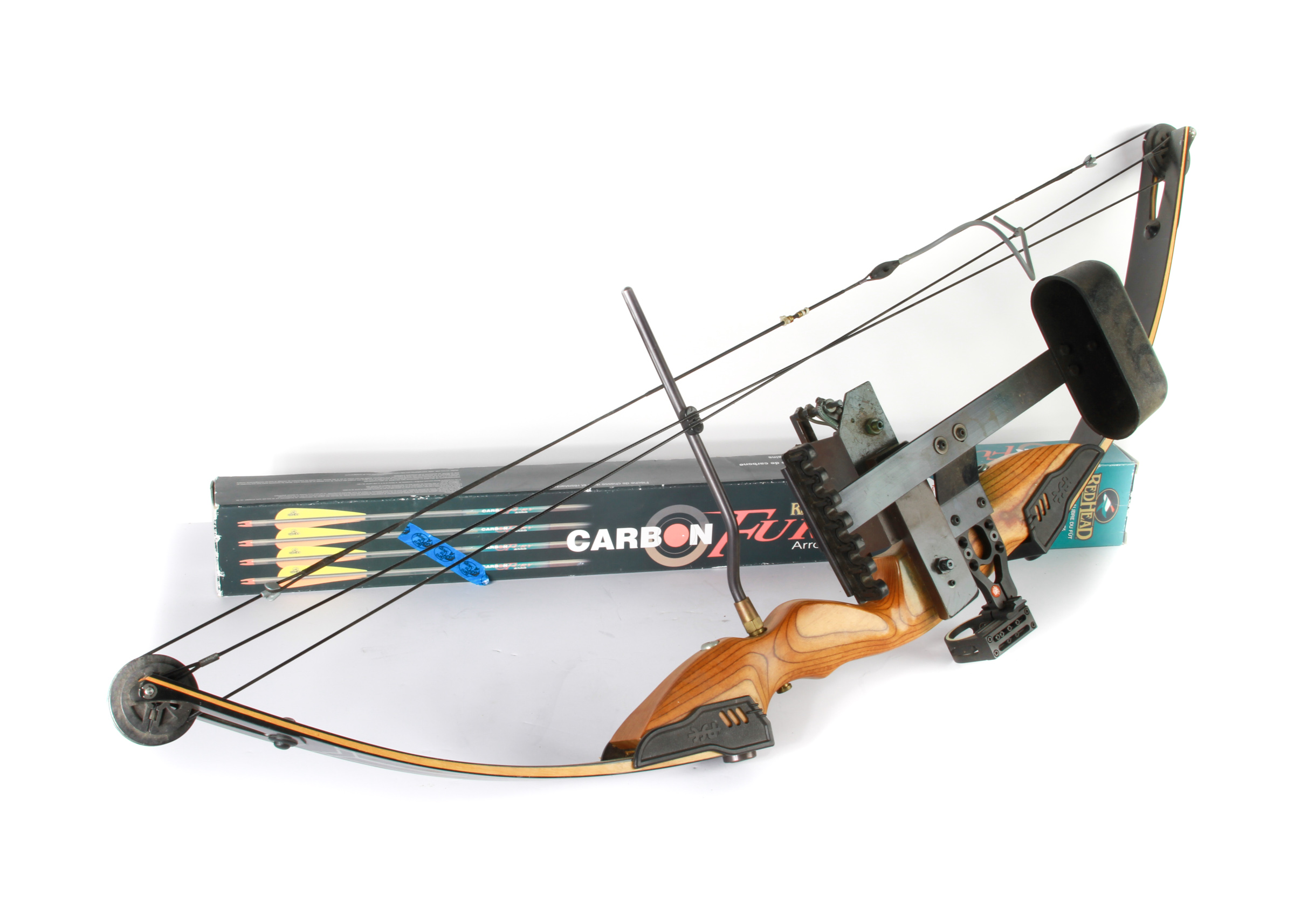 PSE Excalibur II Bow and RedHead Arrows
