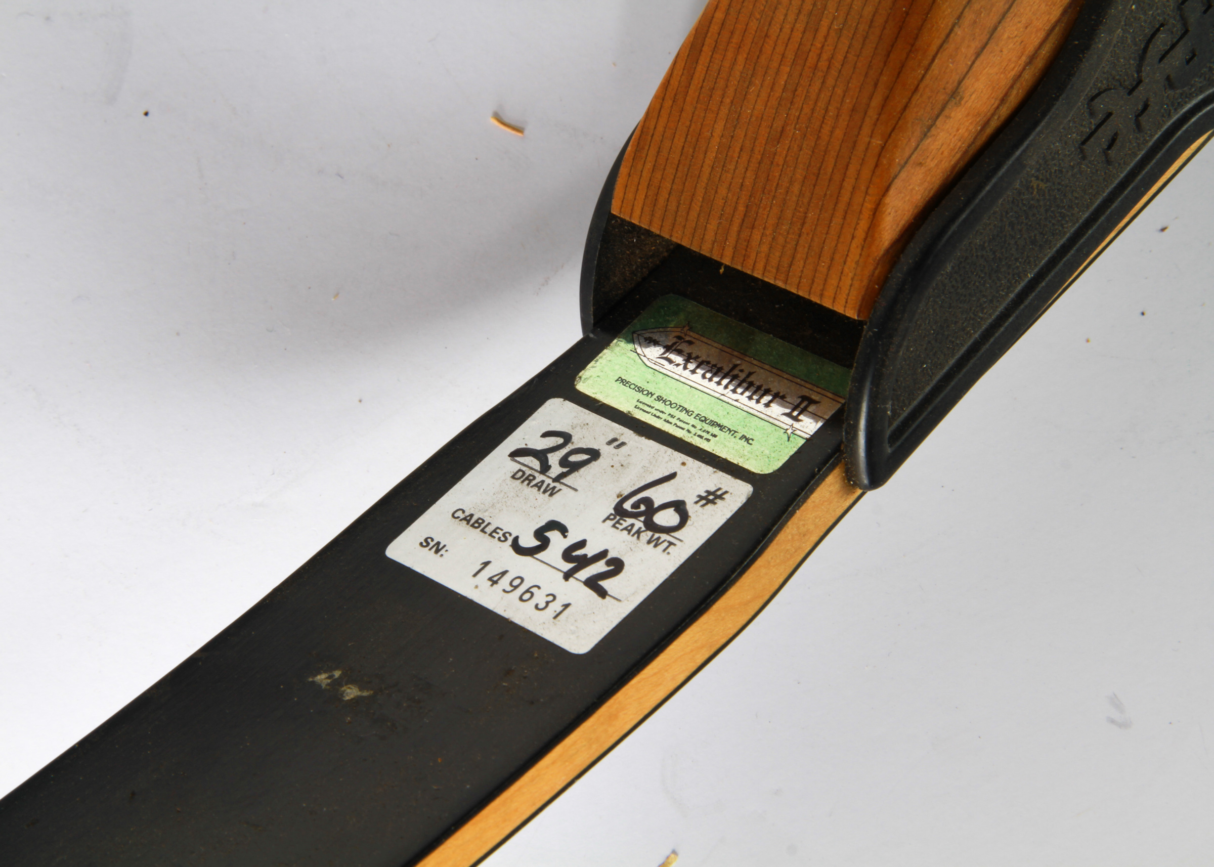 PSE Excalibur II Bow and RedHead Arrows