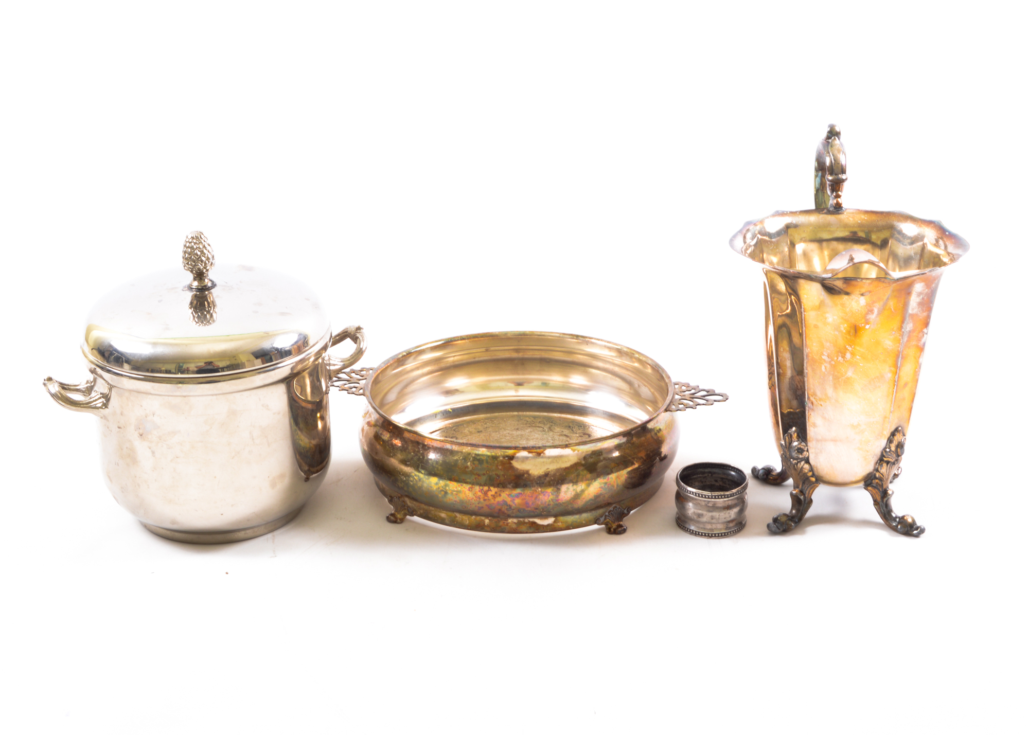 Silver Electroplated Serving Pieces Assortment