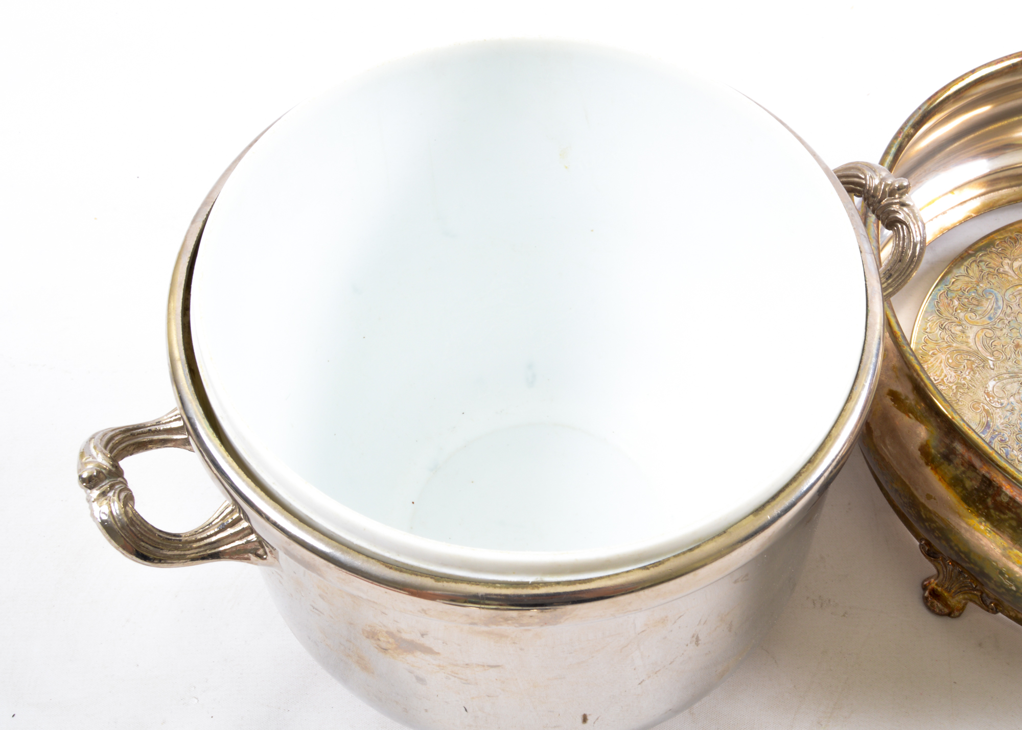 Silver Electroplated Serving Pieces Assortment