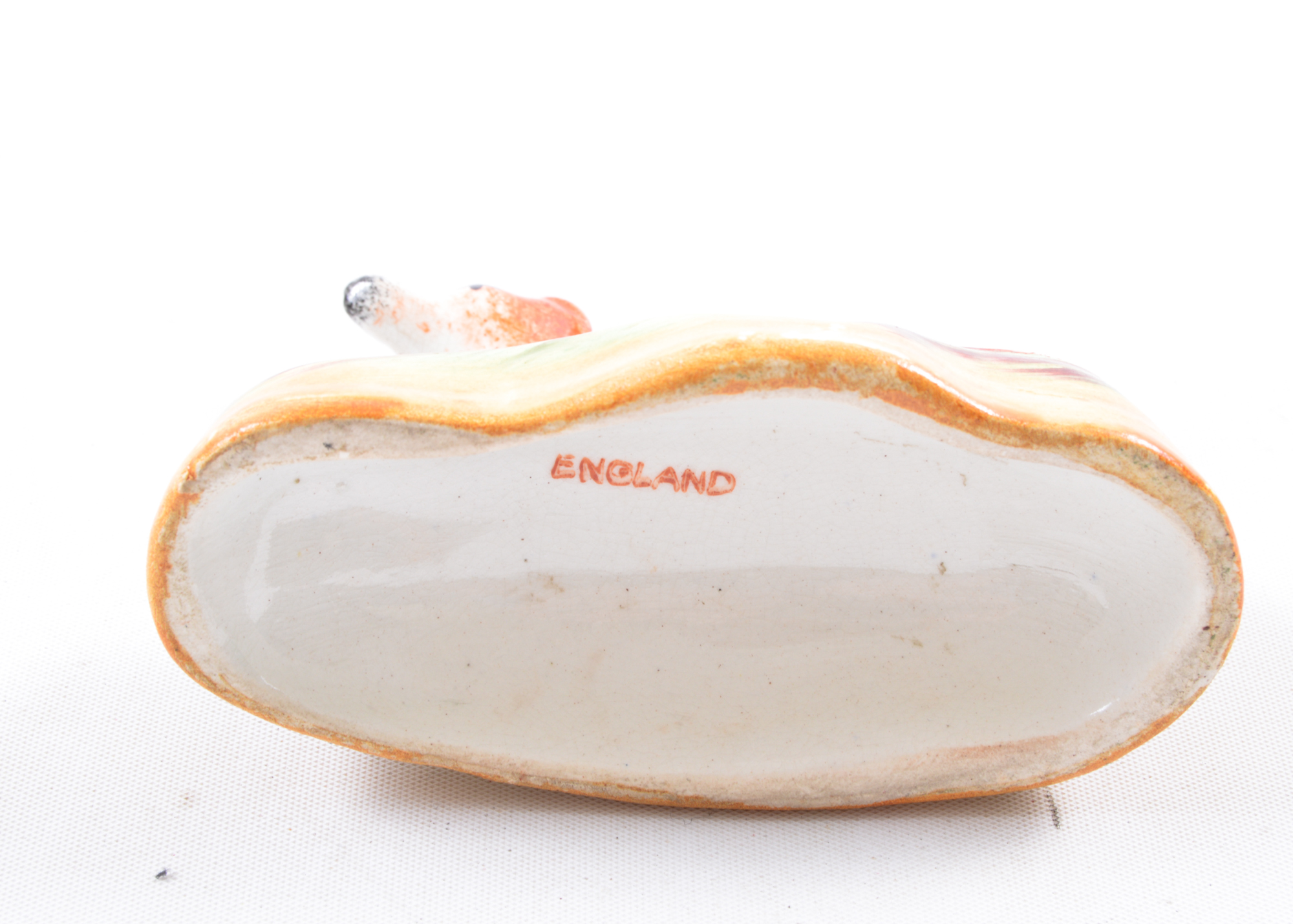 Staffordshire-Style Porcelain Dog Figurine