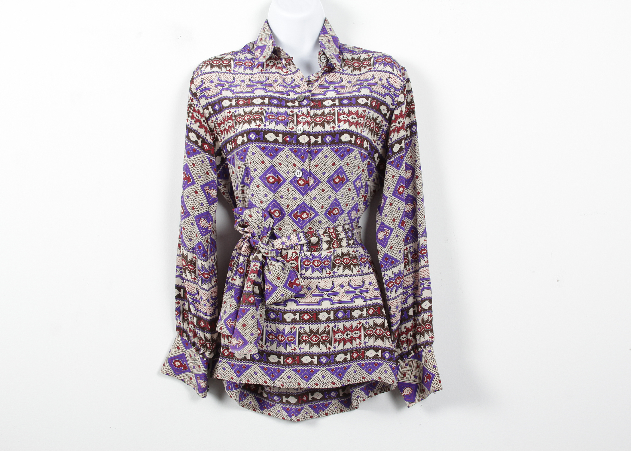 Vintage Valentino Boutique Silk Blouse