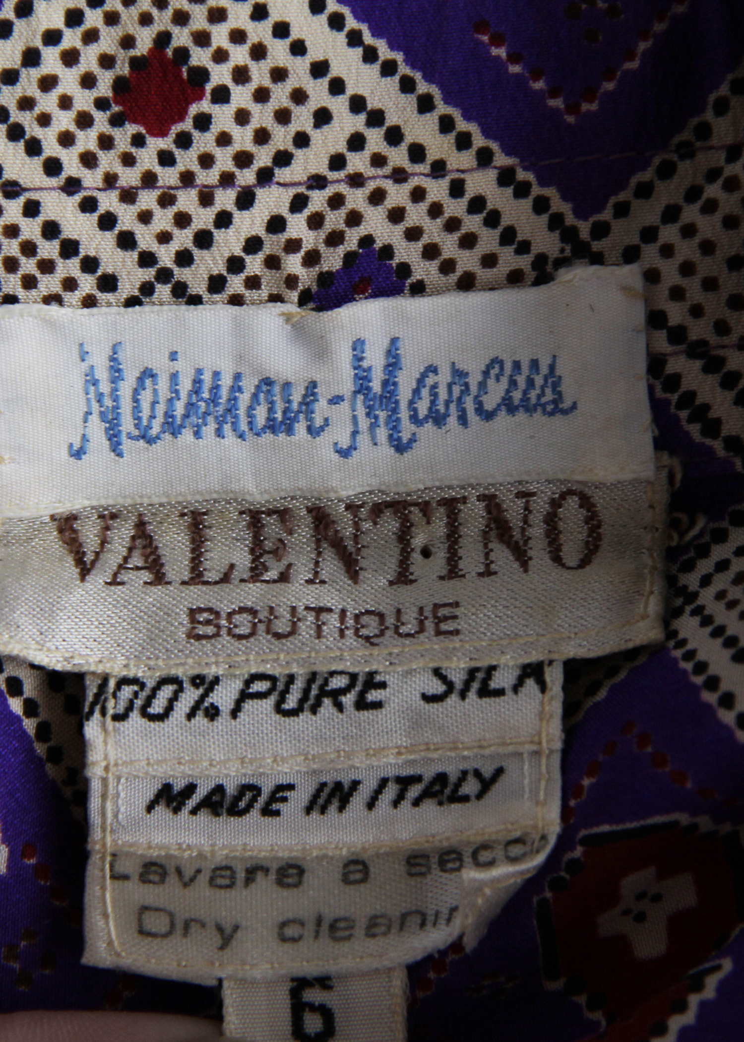 Vintage Valentino Boutique Silk Blouse