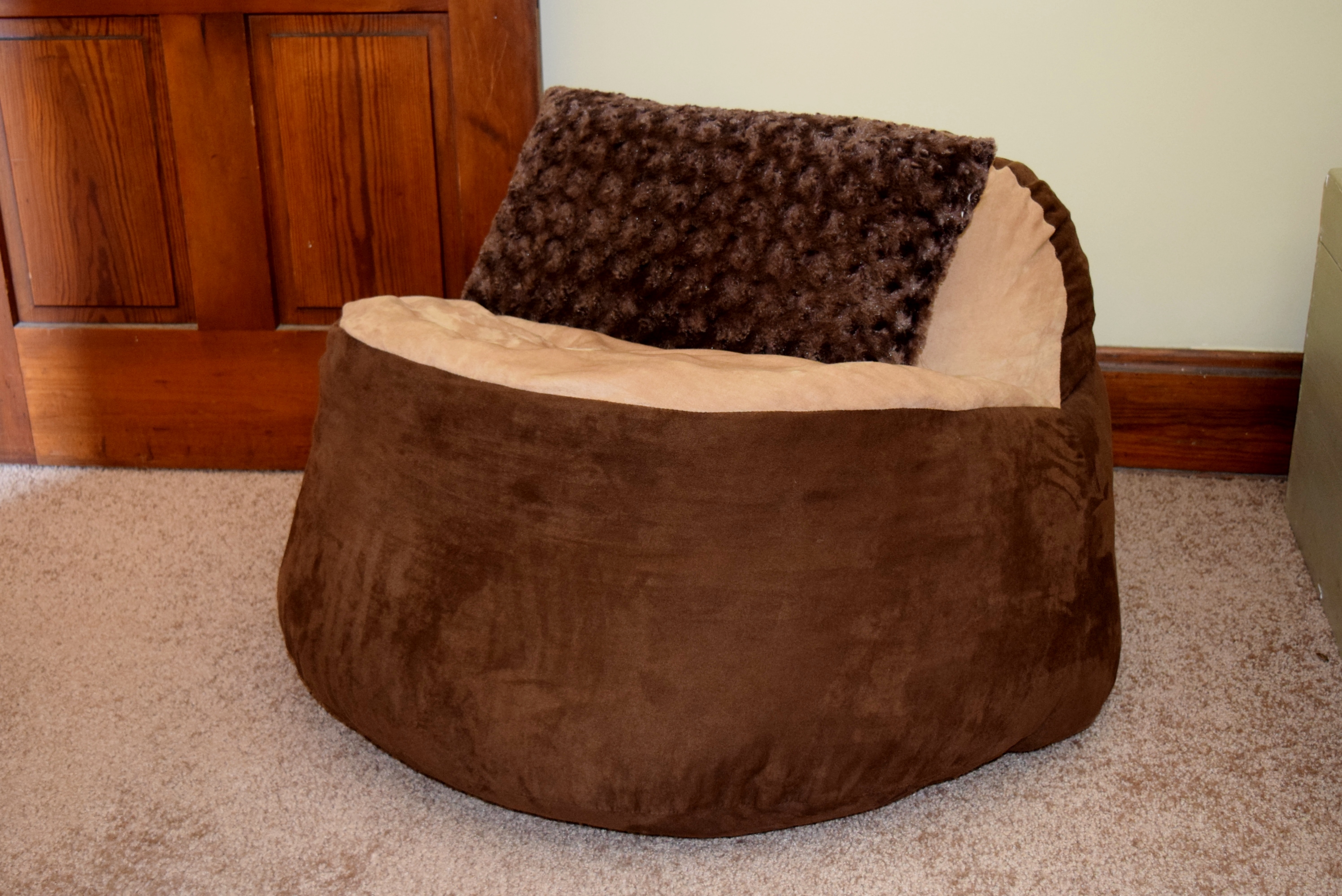 Comfy Brown FUF Foam Chair