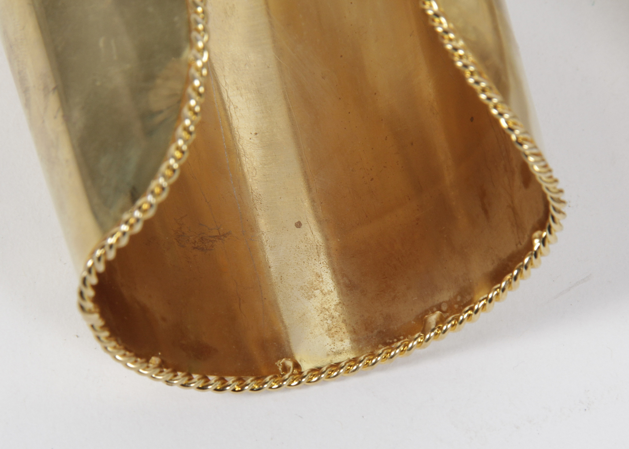 Vintage Brass Arm Cuffs