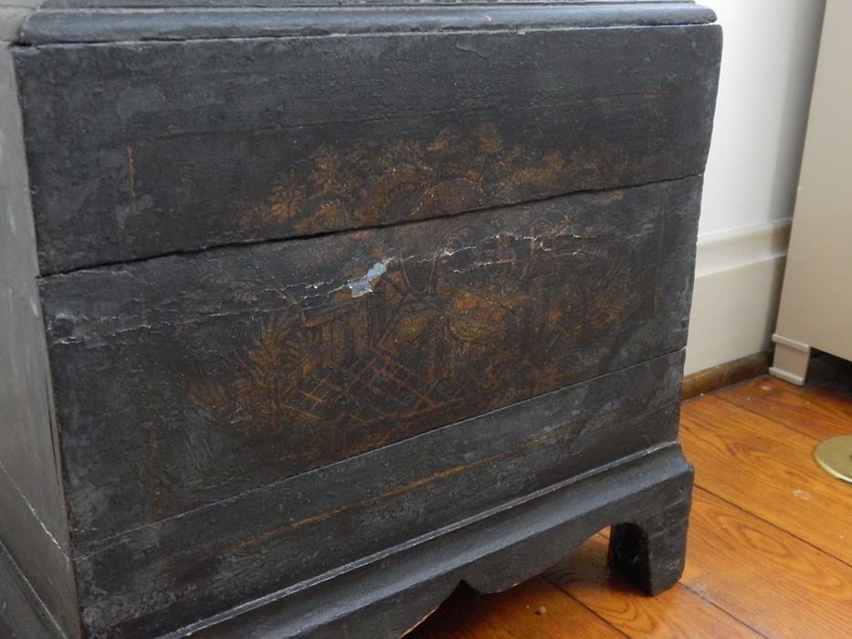 18th Century Chinoiserie Lacquer R. Henderson Grandfather Clock