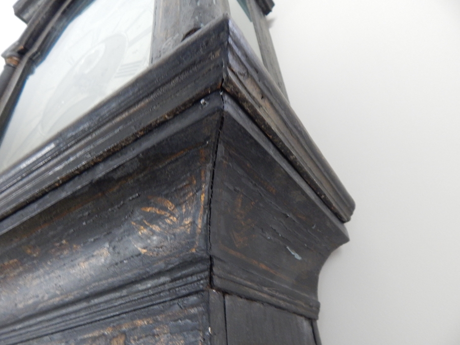 18th Century Chinoiserie Lacquer R. Henderson Grandfather Clock