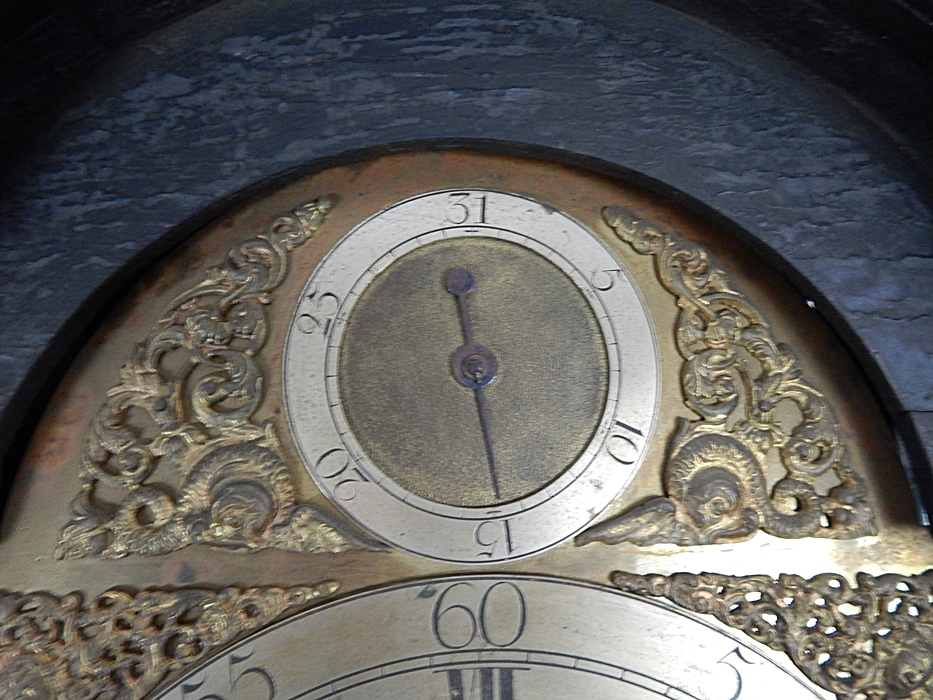 18th Century Chinoiserie Lacquer R. Henderson Grandfather Clock