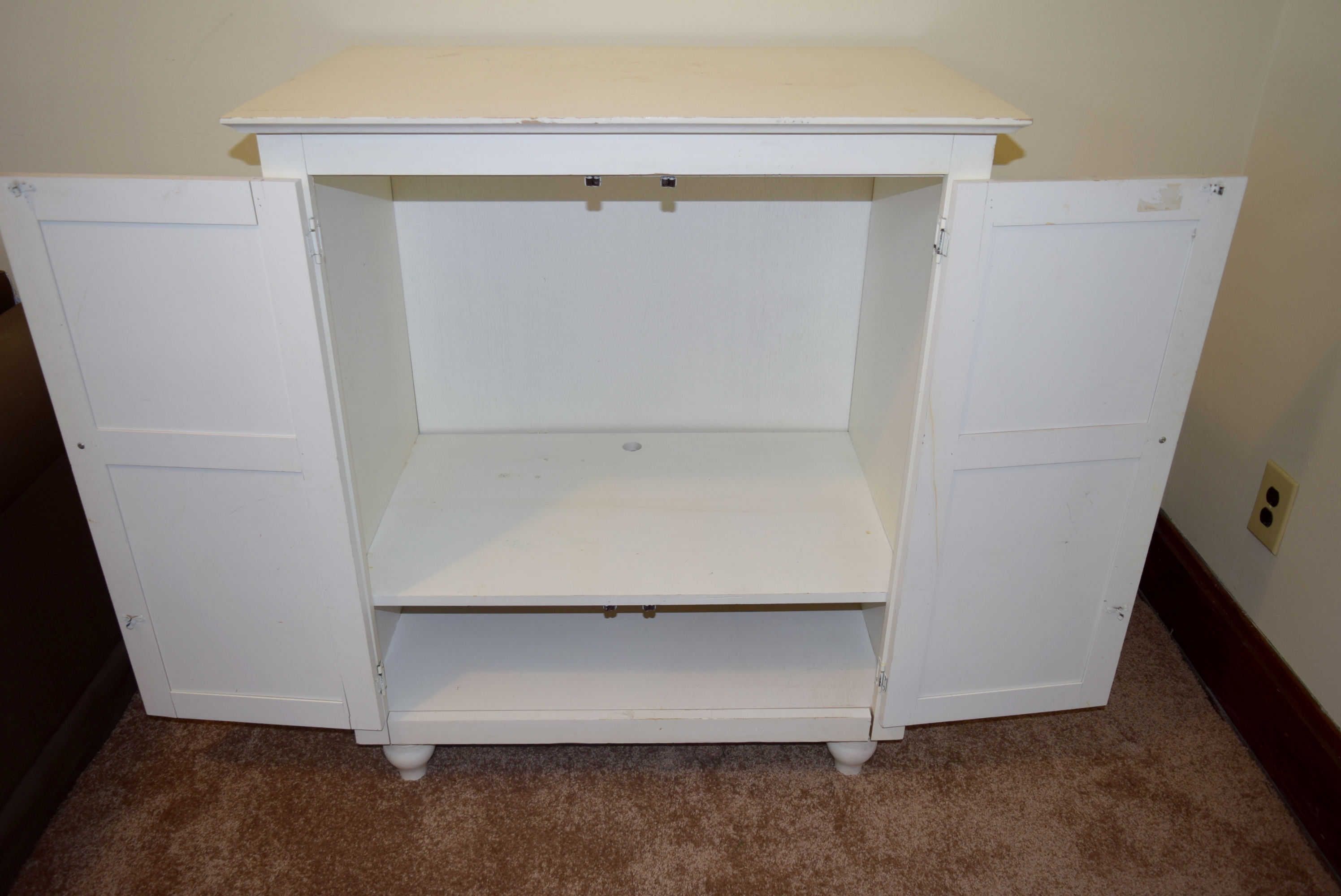 Ballard Design Entertainment Storage Armoire