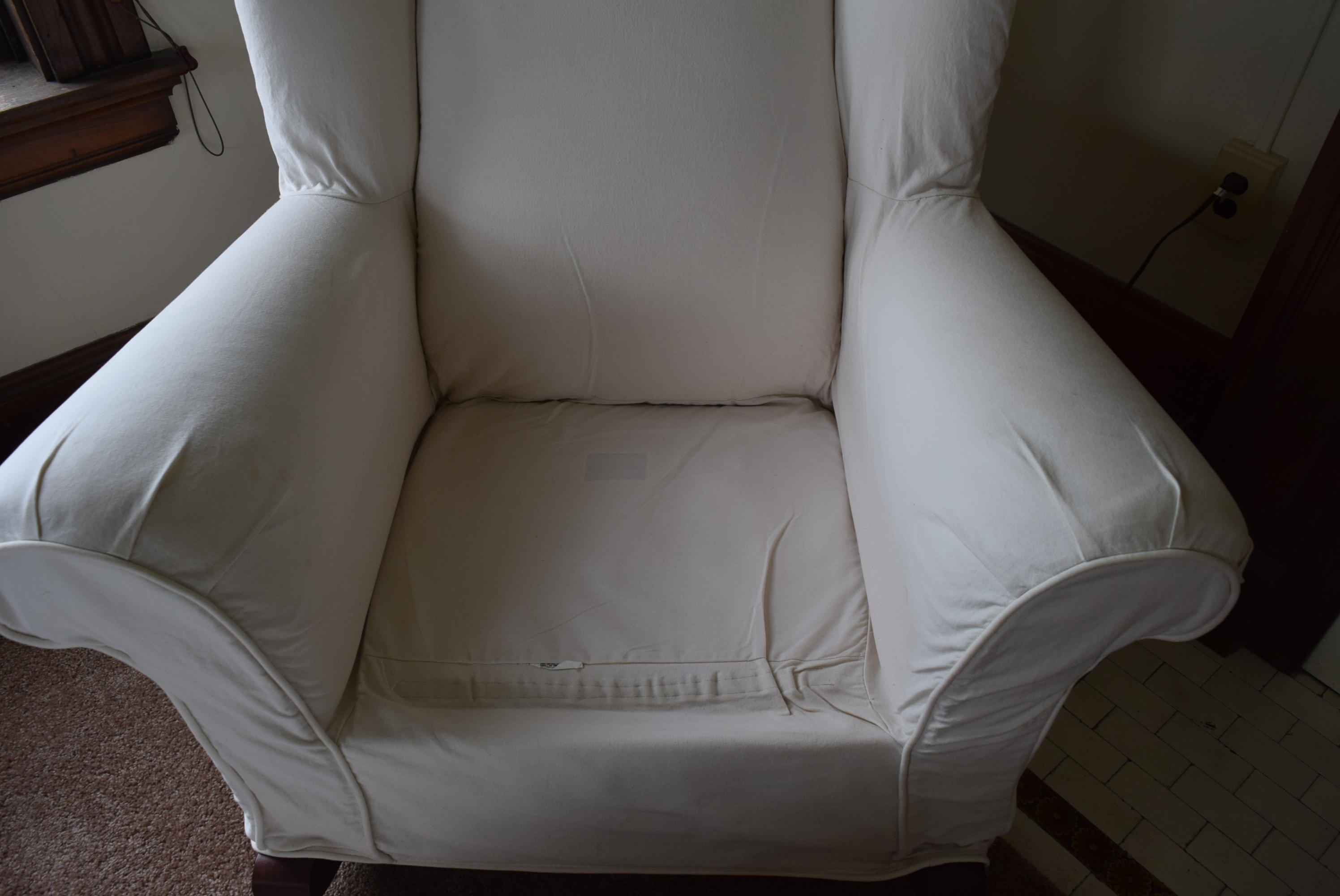 Pottery Barn Slipcovered Rocking Chair