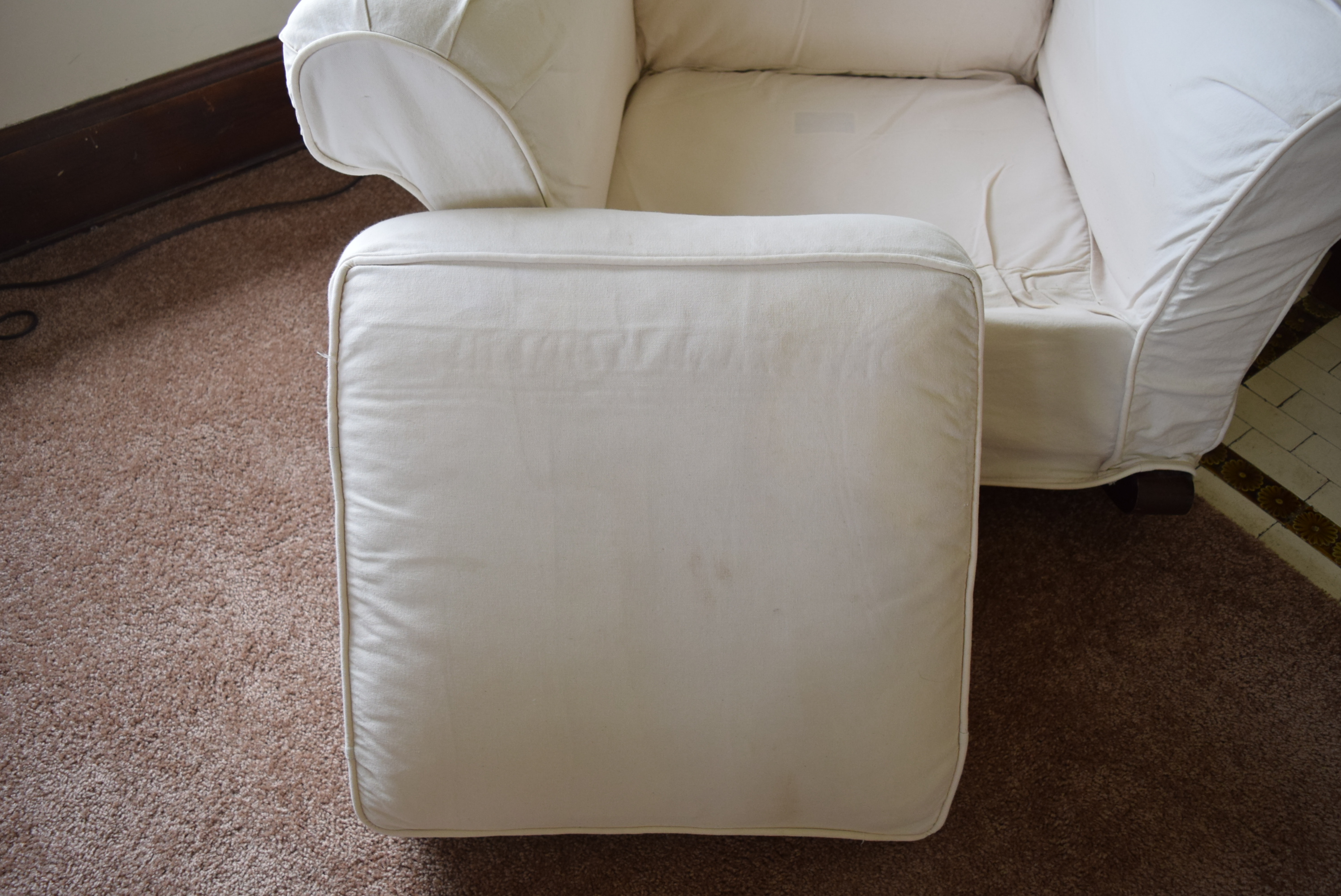 Pottery Barn Slipcovered Rocking Chair