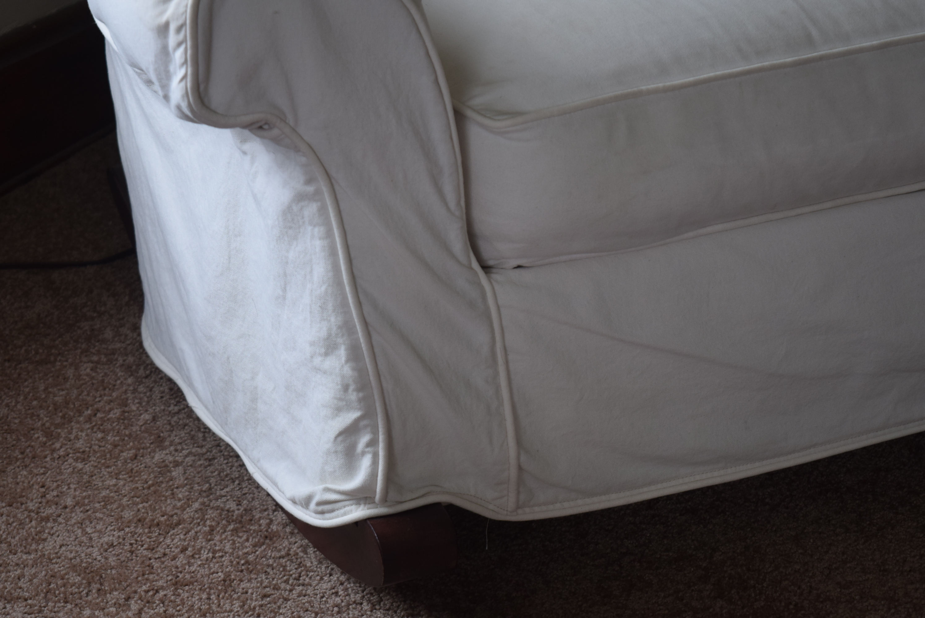 Pottery Barn Slipcovered Rocking Chair