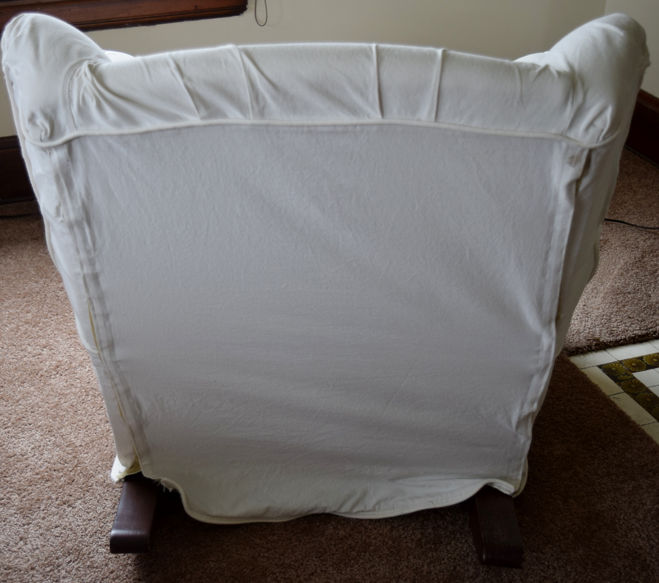 Pottery Barn Slipcovered Rocking Chair