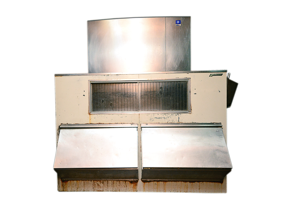 Manitowoc Commercial Ice Make and Follett Storage Bin