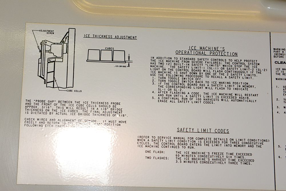 Manitowoc Commercial Ice Make and Follett Storage Bin