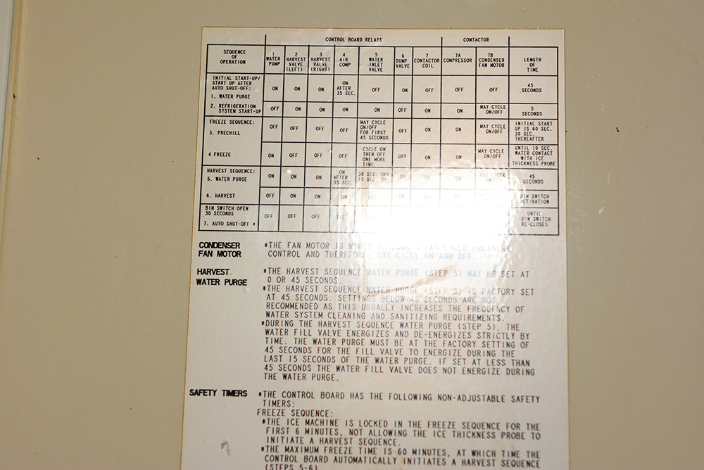 Manitowoc Commercial Ice Make and Follett Storage Bin