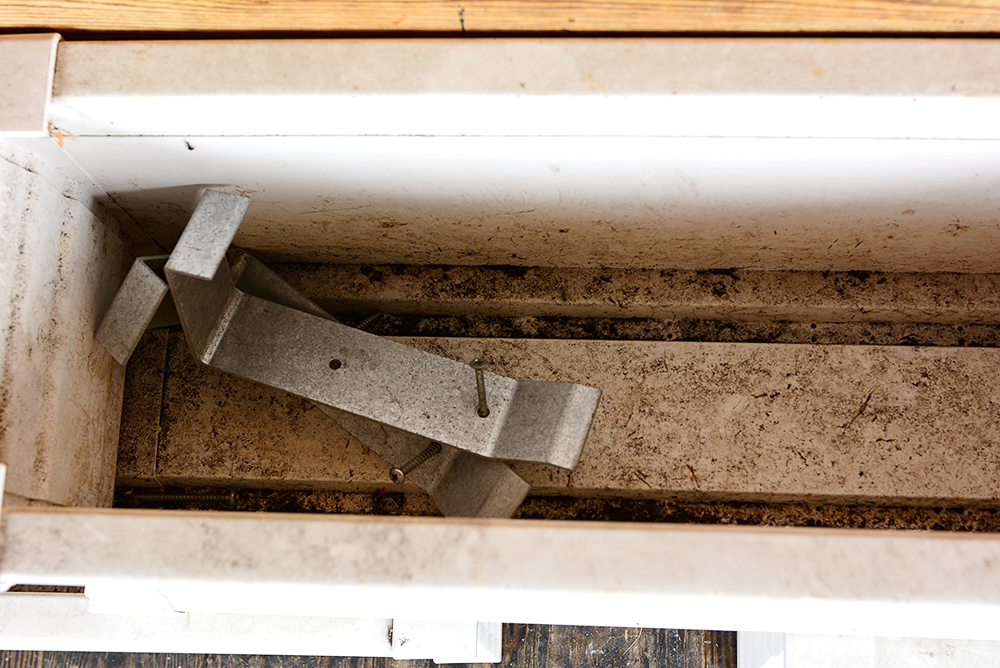 White Plastic Planters