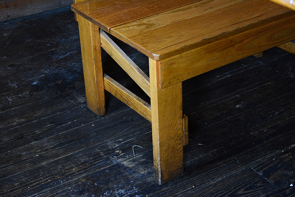 High Back Benches with Tables