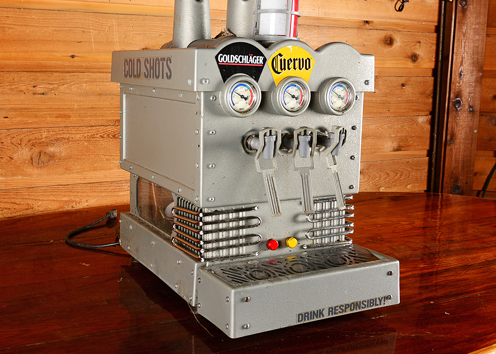 Three-Tap Cold Shot Machine