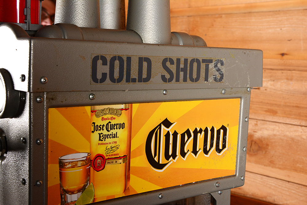 Three-Tap Cold Shot Machine