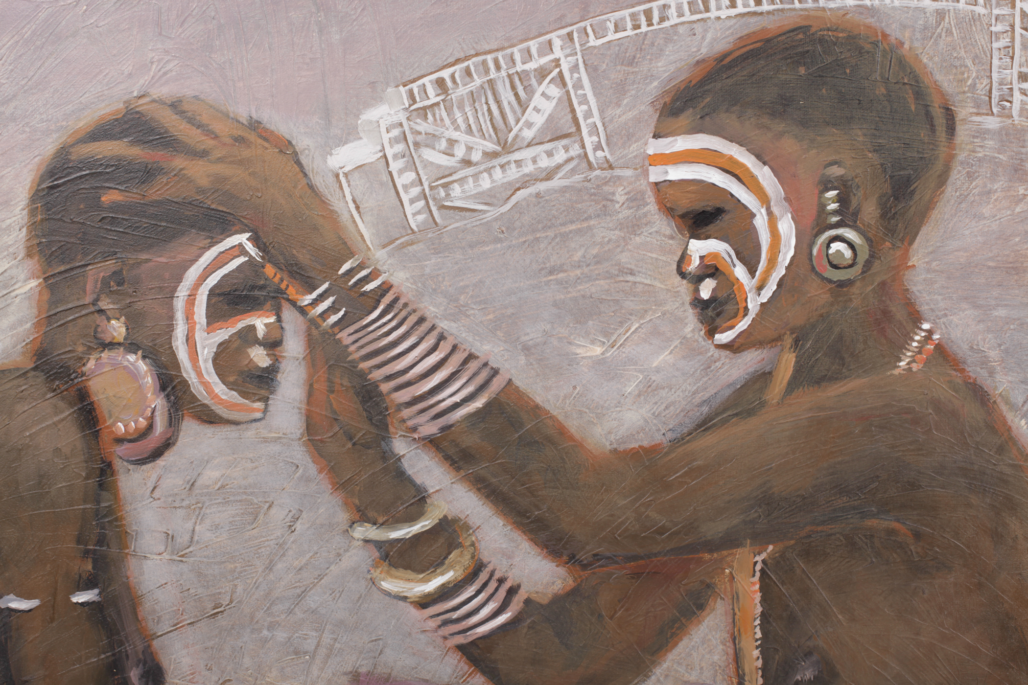 Large Ronell Venter Painting