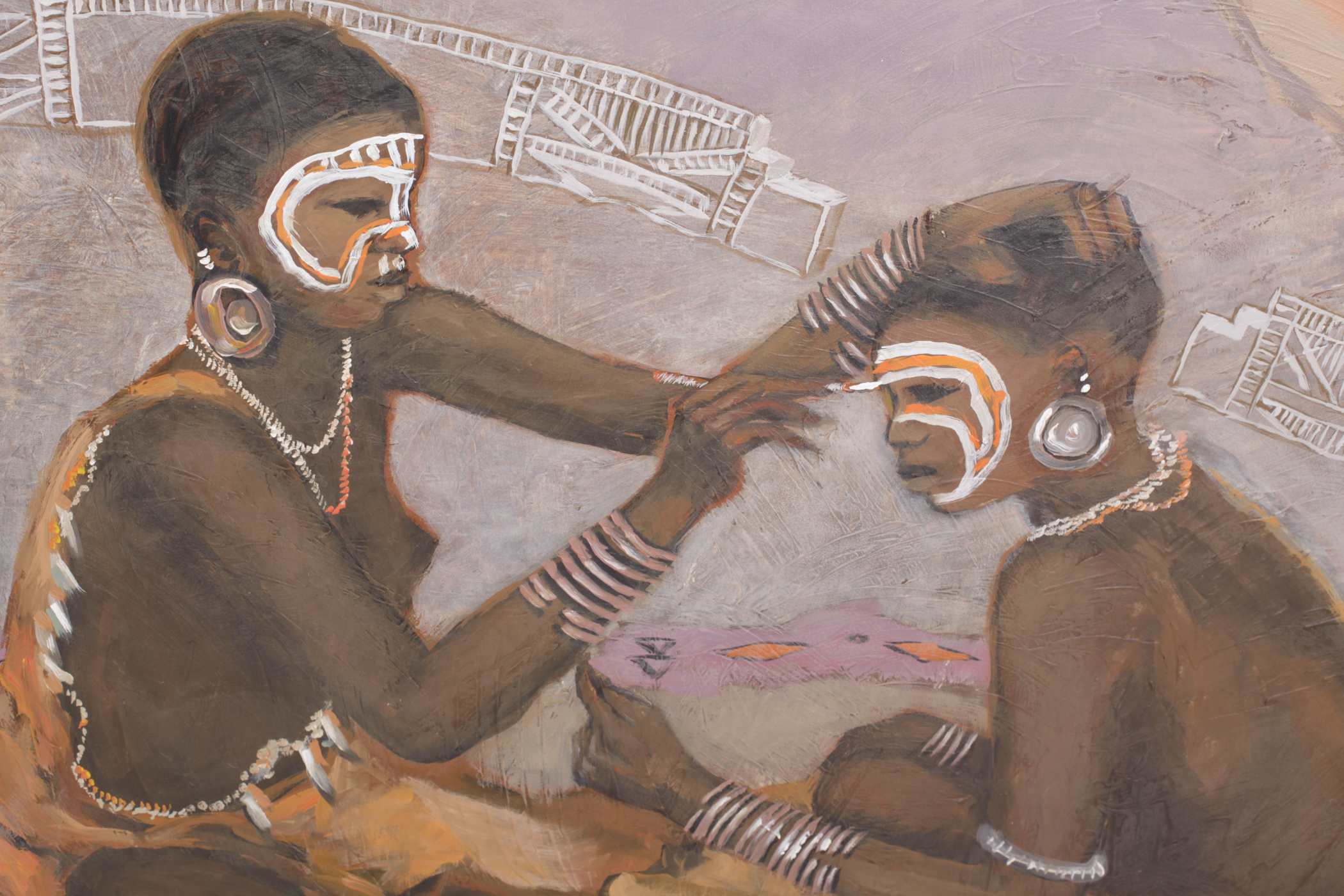 Large Ronell Venter Painting