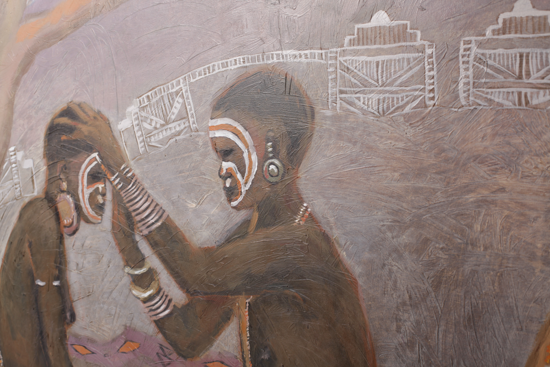 Large Ronell Venter Painting