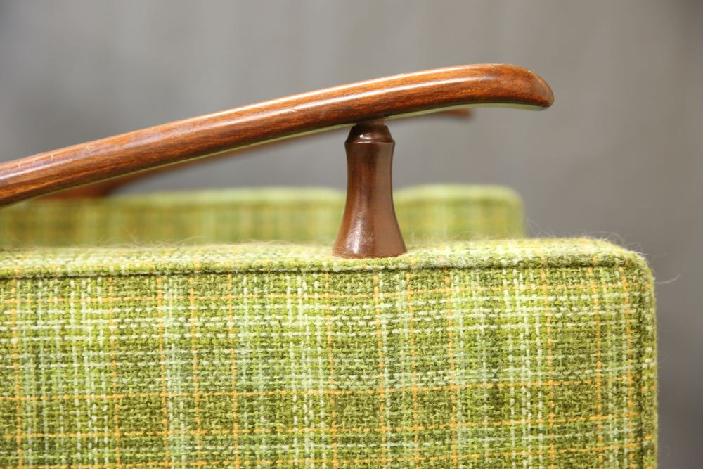 Two Vintage Upholstered Armchairs