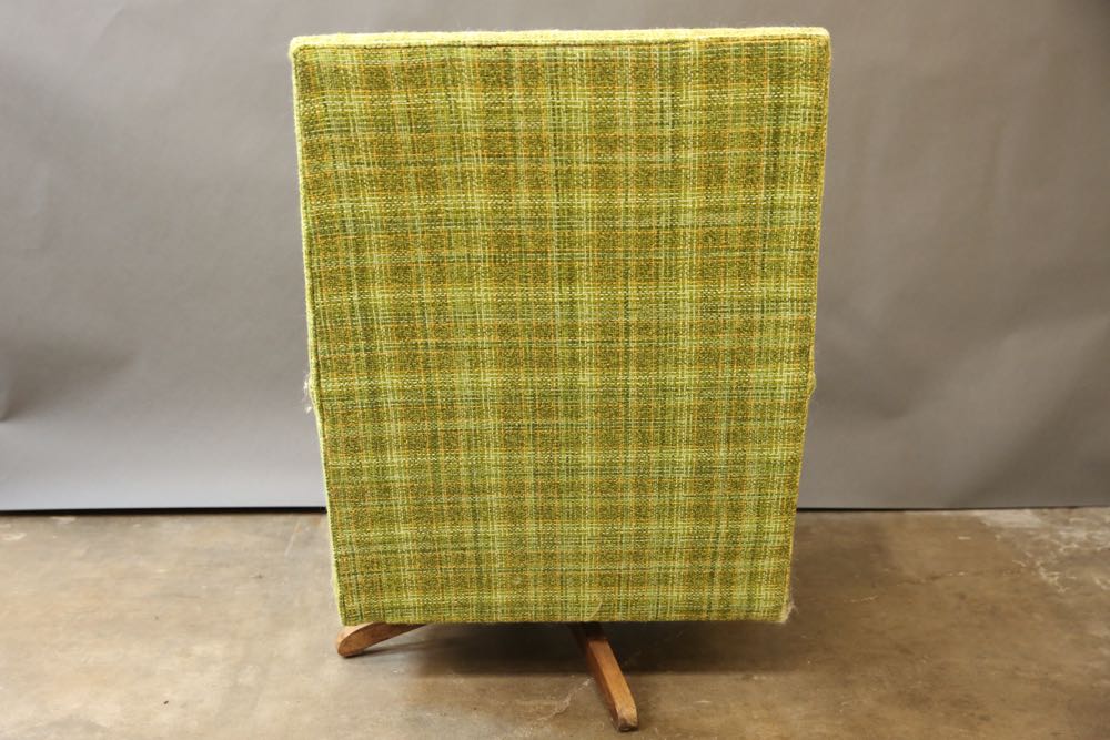 Two Vintage Upholstered Armchairs