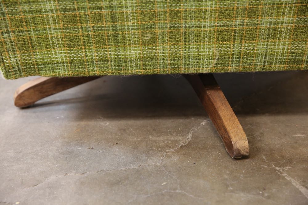 Two Vintage Upholstered Armchairs