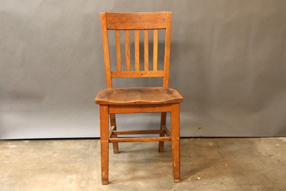 Vintage Metal Typewriter Stand and Desk Chair