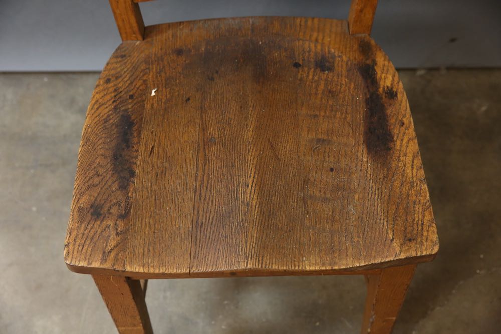 Vintage Metal Typewriter Stand and Desk Chair
