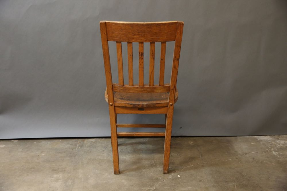 Vintage Metal Typewriter Stand and Desk Chair