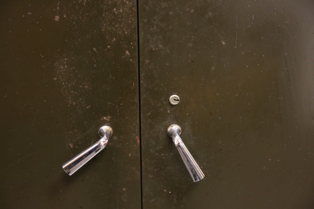 Two Metal Storage Lockers
